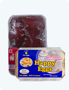 Egg, Meat & Fish